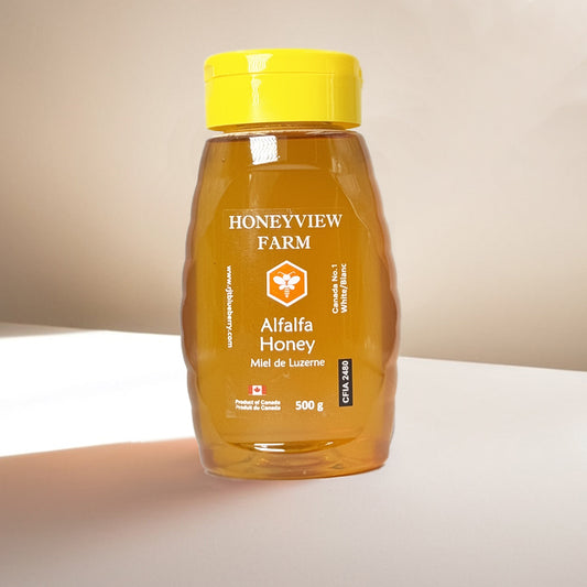 Alfalfa Blossom Honey-500g-Squeeze Bottle