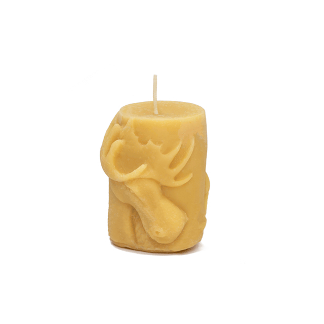 Beeswax Candle-Moose