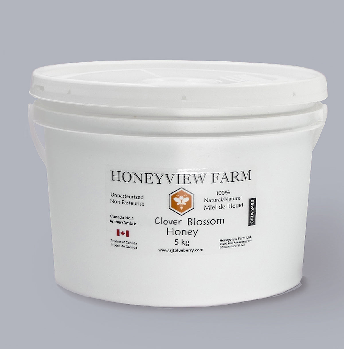 Clover Blossom Honey-5kg
